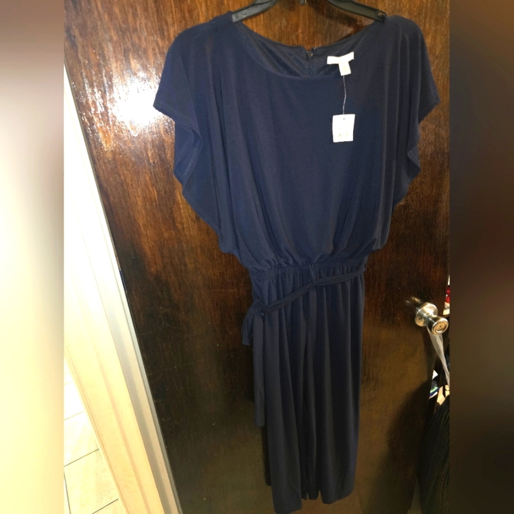 Women's Jumpsuit- Est. 1949 - Navy Blue - XS
